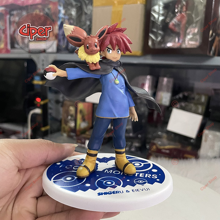 Mô hình Shigeru và Eievui - Figure Shigeru and Eievui