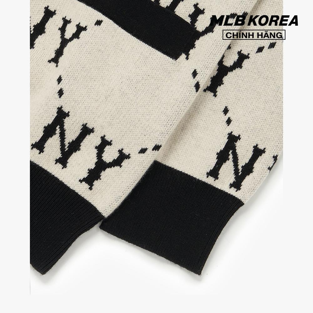 MLB - Áo khoác cardigan phom suông Dia Monogram All Over 3AKCM0224