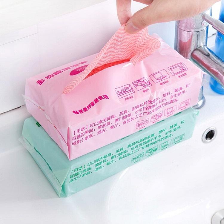 Khăn lau đa năng dạng rút bịch 80 tờ tiện dụng
