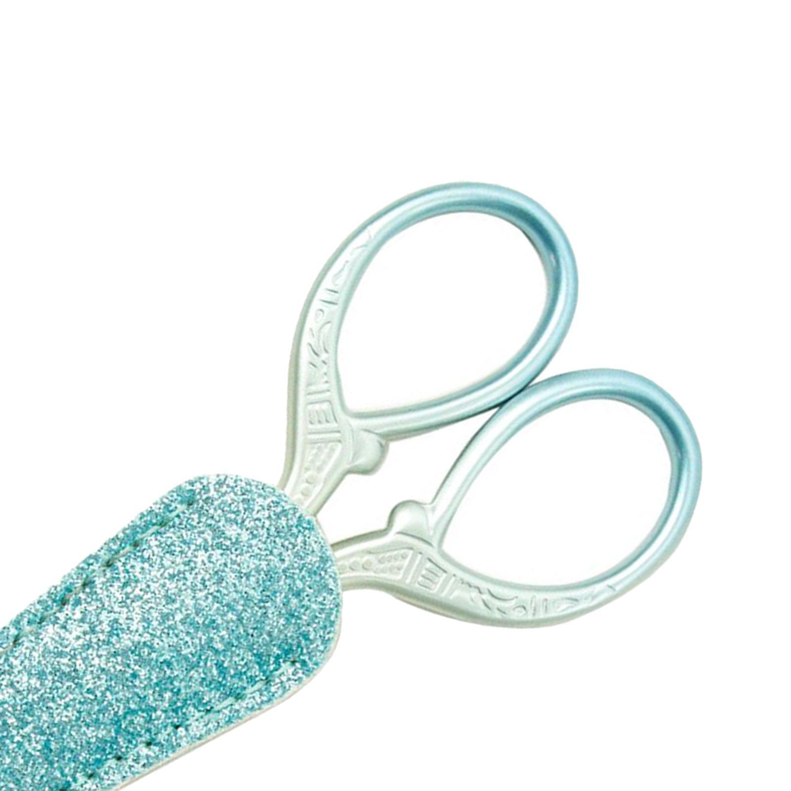 2Pcs Embroidery Scissors with Cover Cross Stitch DIY Sewing Tool Scissor