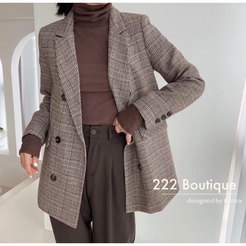 áo blazer kẻ 60a122