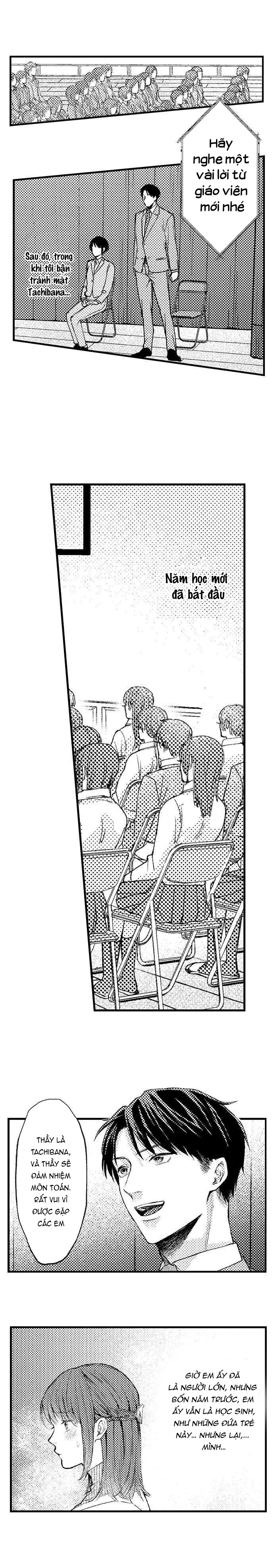tháng 4, ngăn cách được xóa bỏ, em đã trở thành người lớn để có thể ôm cô (full) chapter 4.1 3