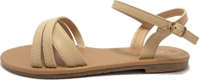 Sandal ZAHAN bệt, quai chéo, SDZA03