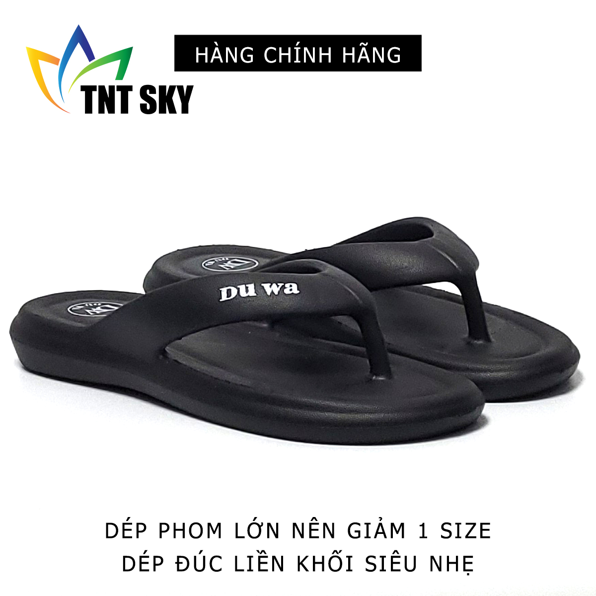 Dép Nam Nữ Xỏ Ngón Đúc Liền Khối Siêu Nhẹ - Hàng Chính Hãng - TK330