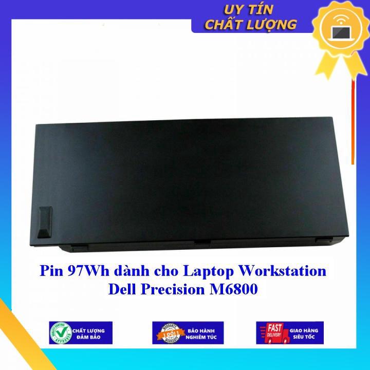 Pin 97Wh dùng cho Laptop Workstation Dell Precision M6800 - Hàng Nhập Khẩu New Seal