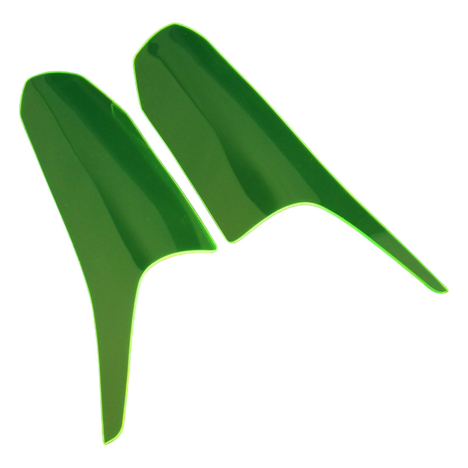 1 Pair Motorcycle Front Headlight Guard for  CBR650R 2019-2021 Green