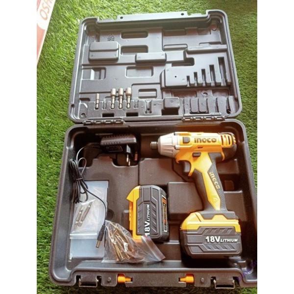 MÁY SIẾT VÍT DÙNG PIN 18V INGCO CIDLI228181 - HÀNG CHÍNH HÃNG