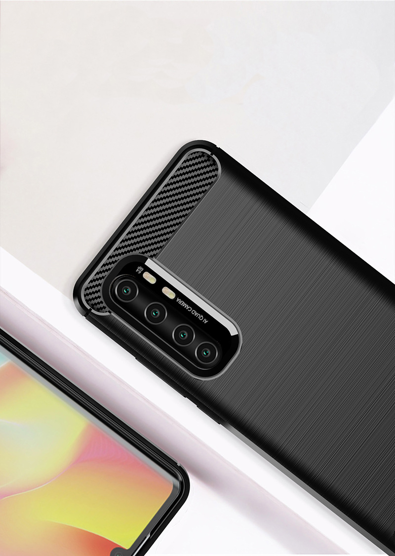 Ốp Lưng Chống Sốc Vân Cabon Dành Cho Điện Thoại Samsung Galaxy Note 10 Lite