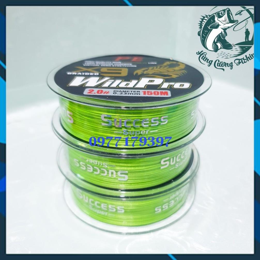 Dây dù PE Siêu Bền Câu Cá Dù x9 wild pro Chuyên Đồ Câu Lure 150m Dây Câu Chất Lượng Dây Dù Câu Cá _ Đồ Câu Cá