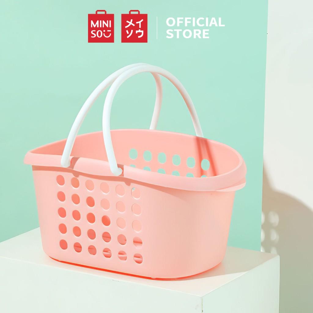 Đơn giản cổ điển Giỏ tắm Miniso (Giao màu ngẫu nhiên)