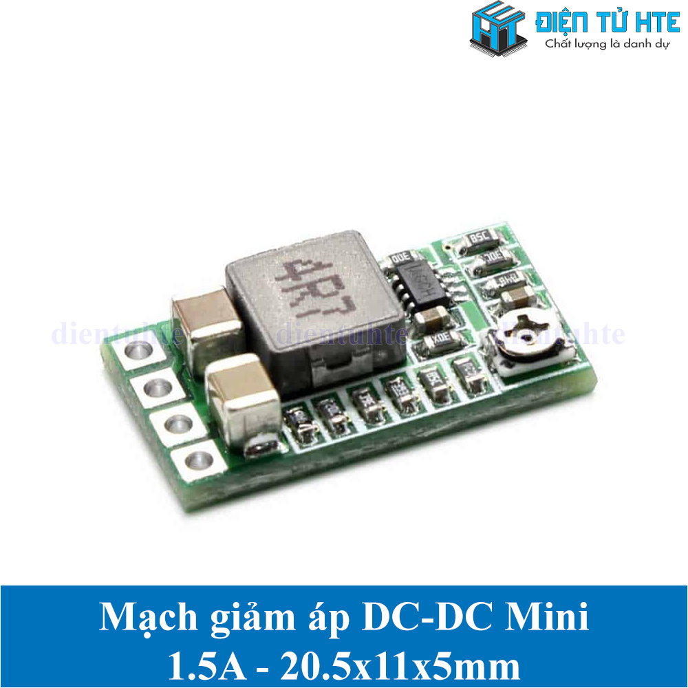 Mạch giảm áp DC-DC mini 1.8V 2.5V 3.3V 5V 12V ADJ 1.5A 3A