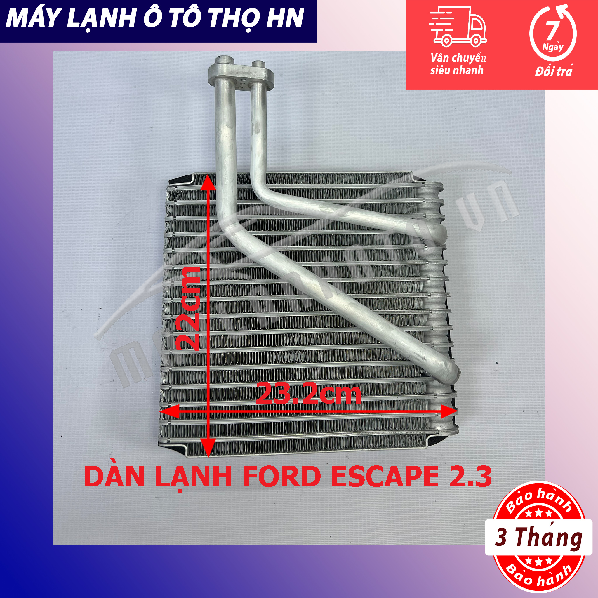Dàn lạnh Ford Escape 2.3 2001 2002 2003 2004 2005 2006 2007 hàng xịn Thái Lan 01 02 03 04 05 06 07