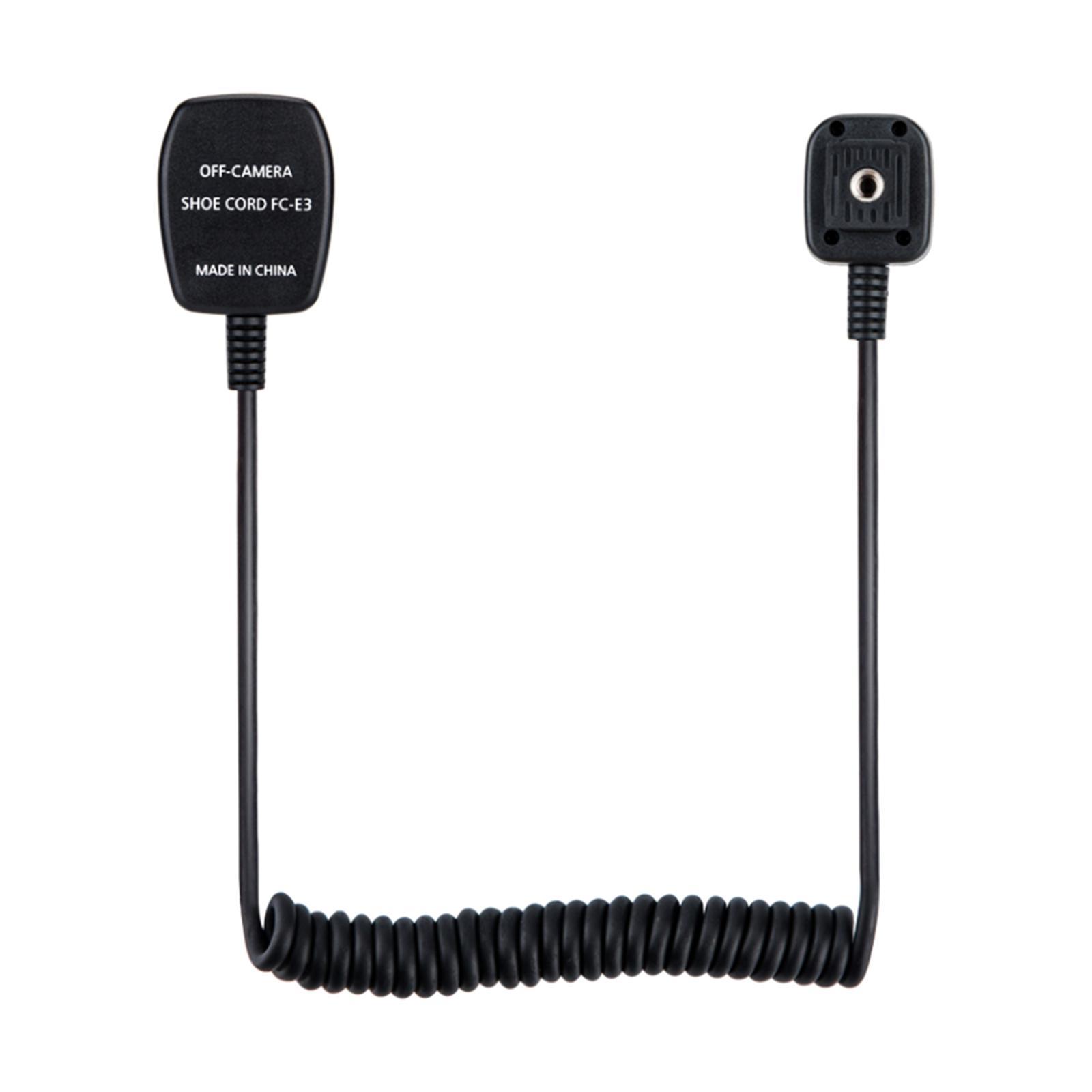 300cm/10ft TTL Off-Camera Hot Shoe Flash Sync Cable Cord for Canon