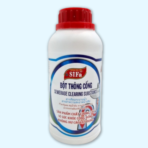 Bột thông tắc nghẽn cầu, cống Siêu Tốc Sifa 550gr - Huy Tưởng