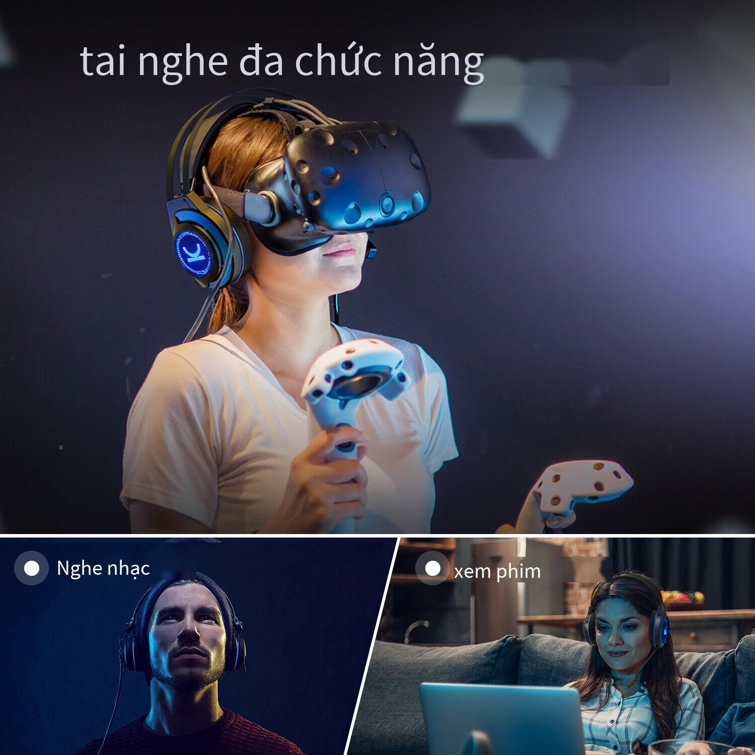 Tai nghe chơi game  được ưu đãi nhất tai nghe chơi game gắn trên tai tai nghe 7.1 kênh F6