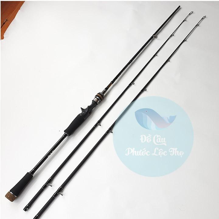Bộ cần lure Hunting máy ngang alvion tặng kèm mồi lure docaucagiangnam