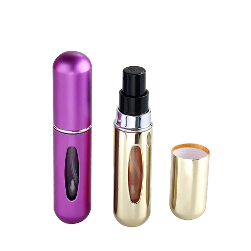 Combo 2 Lọ Chiết Nước Hoa Mini  (Tặng Kèm 02 Giấy Thử Mùi Nước Hoa) - Chai Chiết Nước Hoa 5ml Dạng Vòi Xịt Phun Sương Tiện Dụng - Giao Màu Ngẫu Nhiên