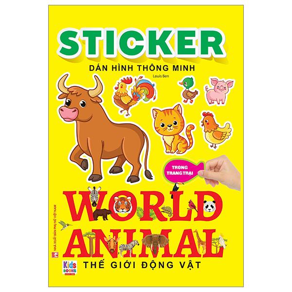Sticker Dán Hình Thông Minh - Thế Giới Động Vật - Trong Trang Trại