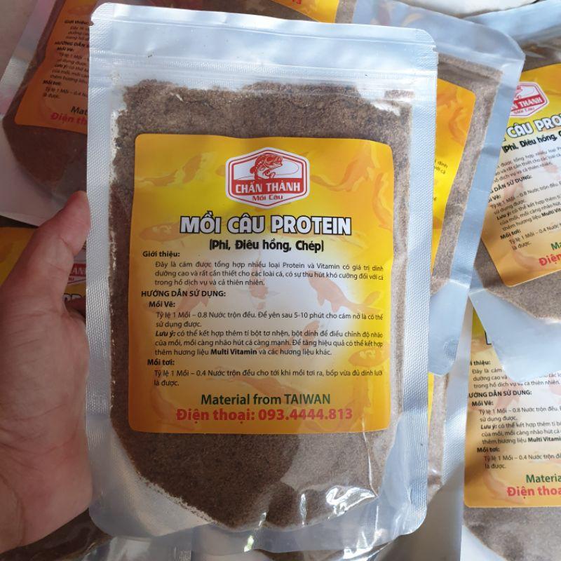 1 gói Mồi câu Protein / Mồi câu Chấn Thành : chuyên phi , điêu hồng , chép