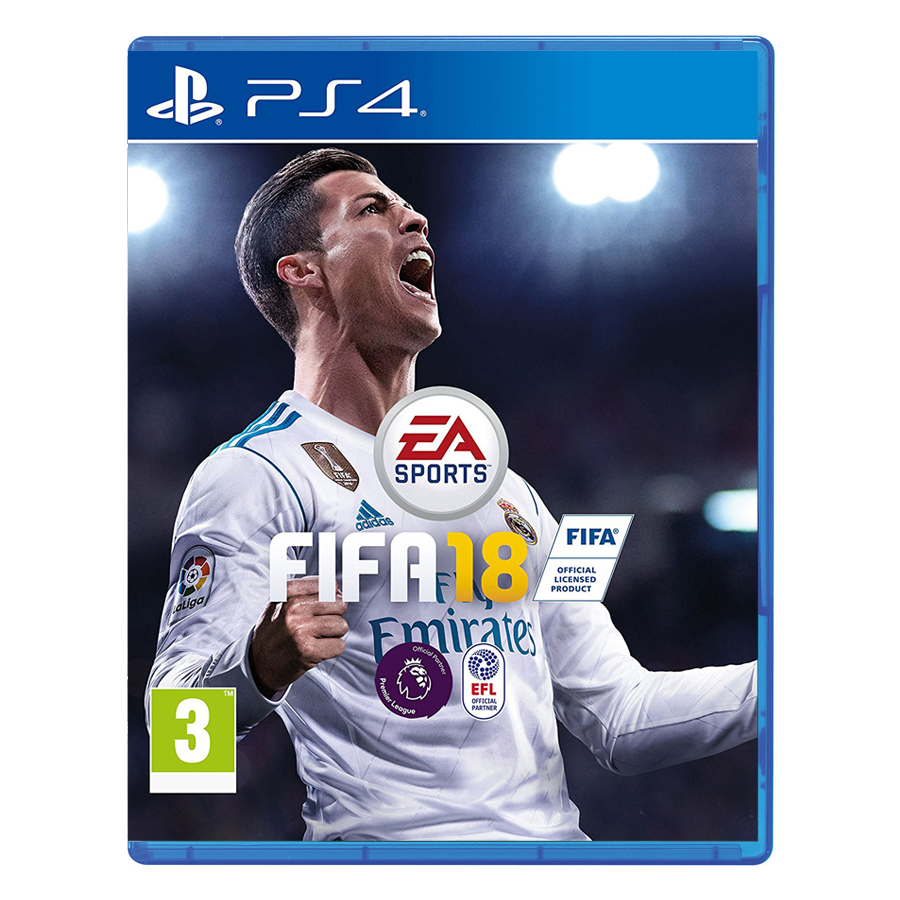 Đĩa Game PlayStation PS4 Sony FiFa 2018 Hệ Asia– Hàng Nhập Khẩu