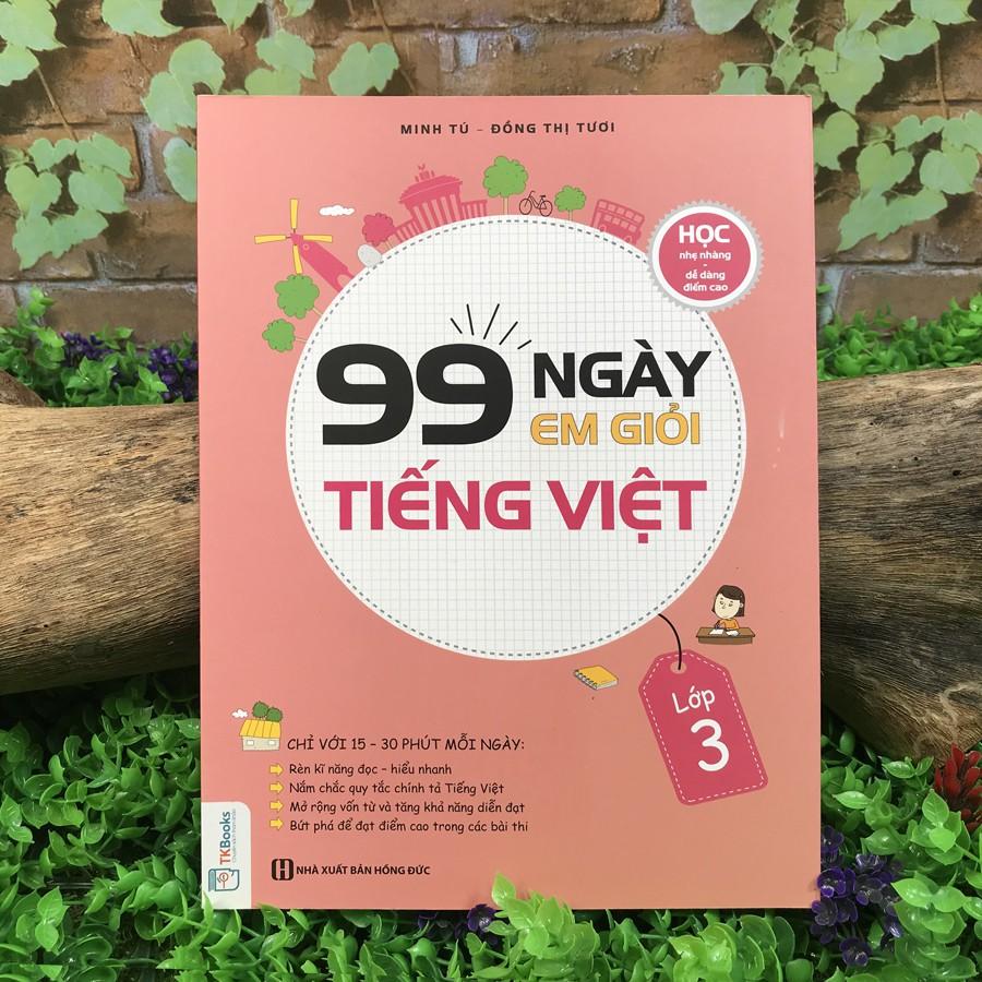 Sách - 99 Ngày Em Giỏi Tiếng Việt Lớp 3