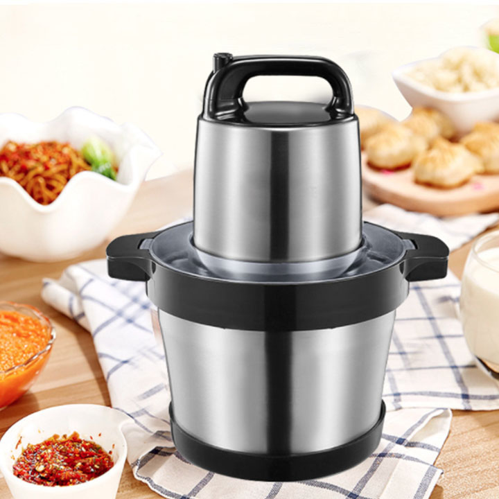 Máy Xay Thịt Cối INOX 6 LÍT CAO CẤP HÀNG NHẬP KHẨU