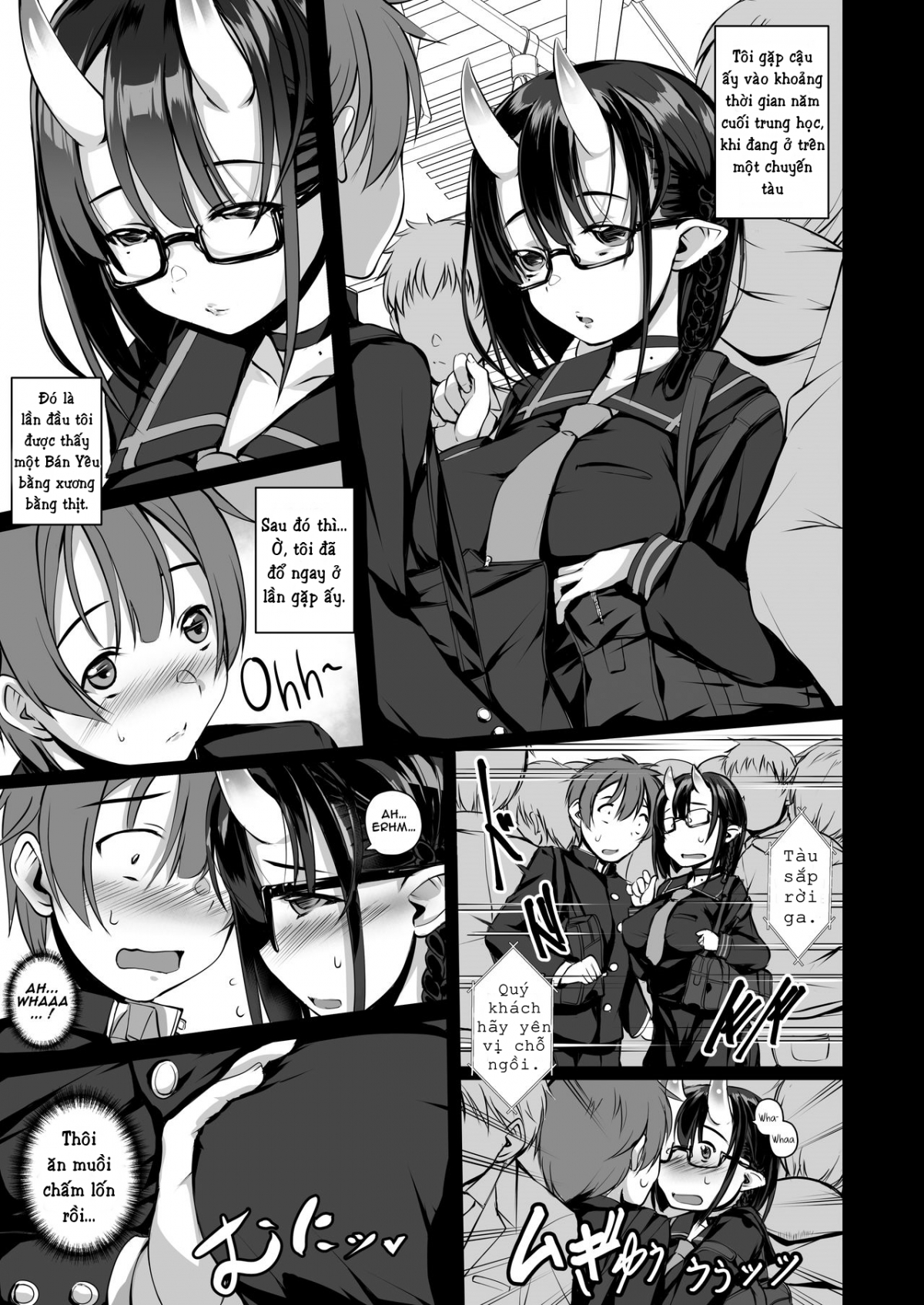 cậu có thích một cô gái dâm đãng như tớ không? chapter 1 2