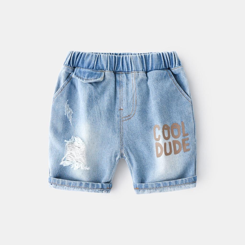 Quần jean cho bé trai Easy Baby, quần jeans đùi thời trang cho bé từ 10-20kg (SP-292B)