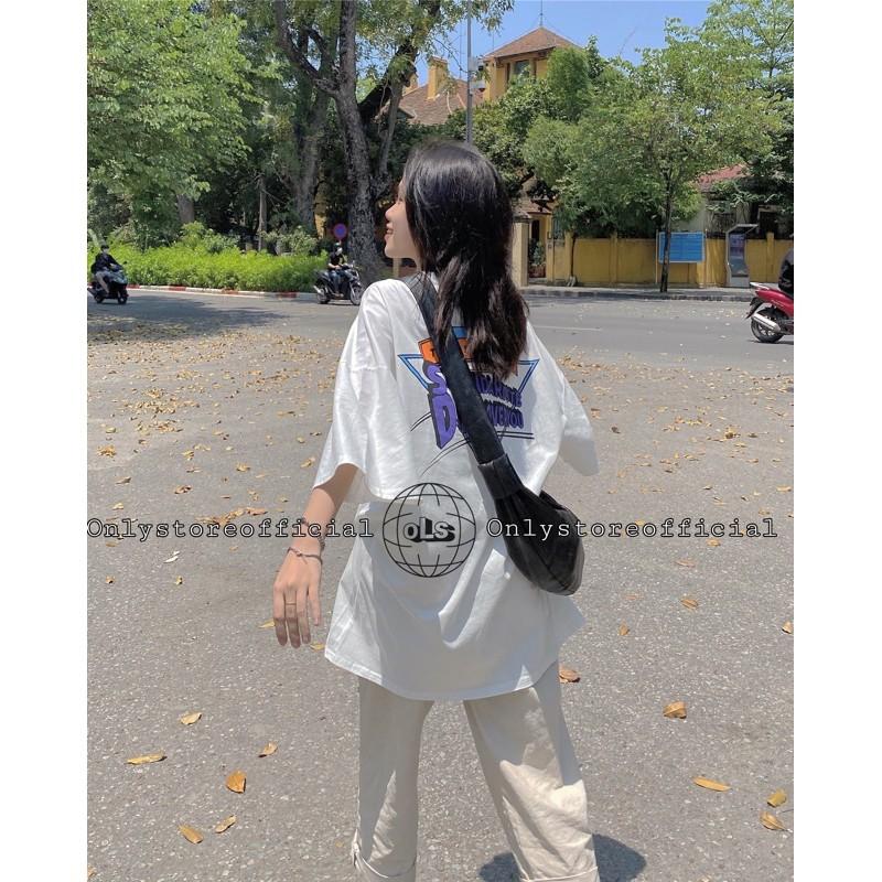Set áo oversize+quần ống rộng