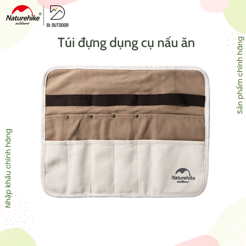 Túi Treo Đựng Dụng Cụ Nấu Ăn Đồ Dã Ngoại Naturehike NH19PJ085 và NH20PJ125