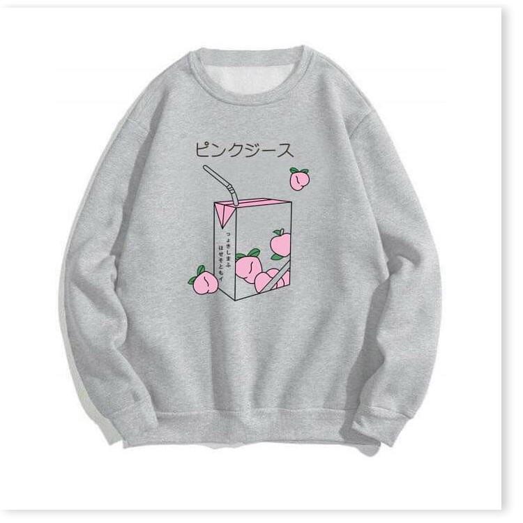 ÁO KHOÁC NỈ CỔ CHUI HỌA TIẾT SIÊU XINH DÀNH CHO NAM NỮ LANA STORE 88