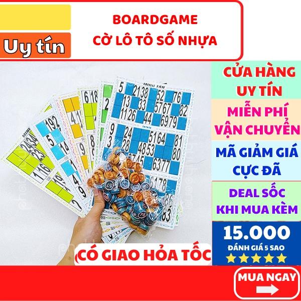 Bộ đồ chơi lô tô bằng nhựa ✓Giải trí ✓trò chơi loto