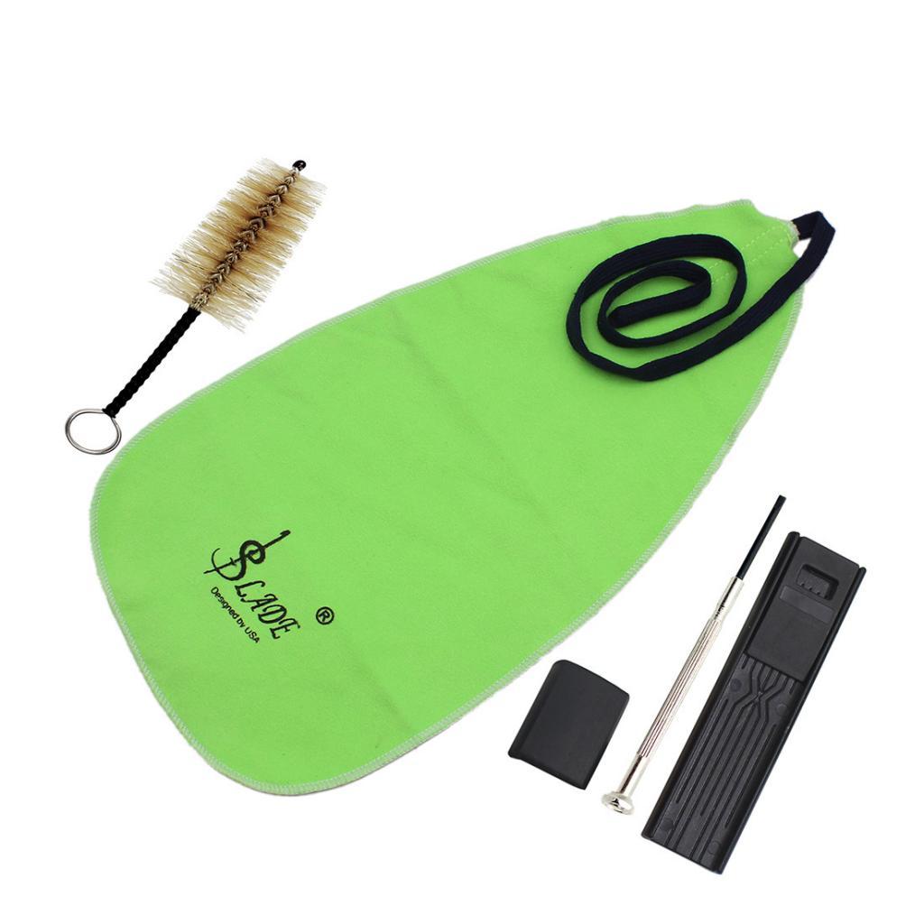 5-in-1 Cleaning Kit Parts for Flute Sax Saxophone Woodwind Instruments