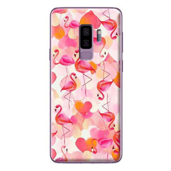 Ốp Lưng Dành Cho Samsung Galaxy S9 Plus Họa Tiết Hạc Hồng