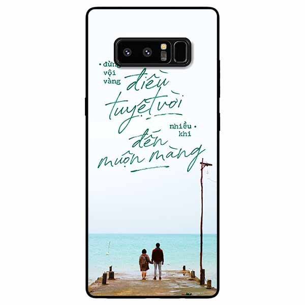 Ốp lưng in cho Samsung Note 8 Mẫu Điều Tuyệt Vời