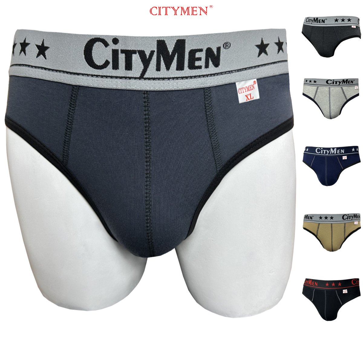 Combo 10 Quần Lót Nam vải cotton 2 chiều co giãn lưng CITYMEN, màu ngẫu nhiên, đồ lót - LMTK-CTM2C