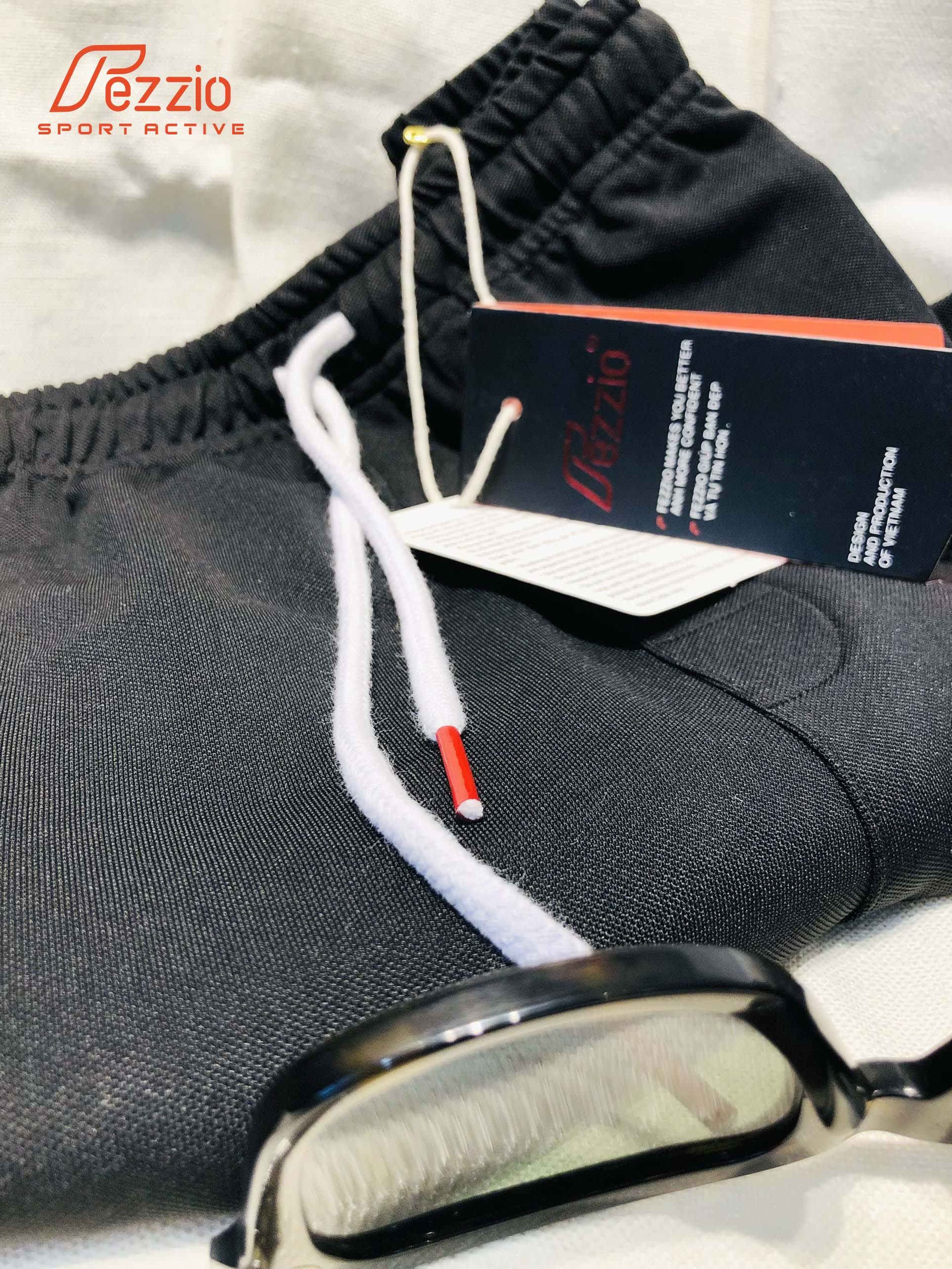Quần đùi thun nam tập gym, quần ngủ nam, quần mặc nhà thun cotton 100% thương hiệu Fezzio