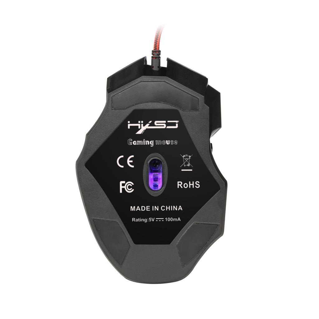 5500DPI Adjustable Optical Wired Gaming Mouse for Gamer 7Button Laptop USB#2