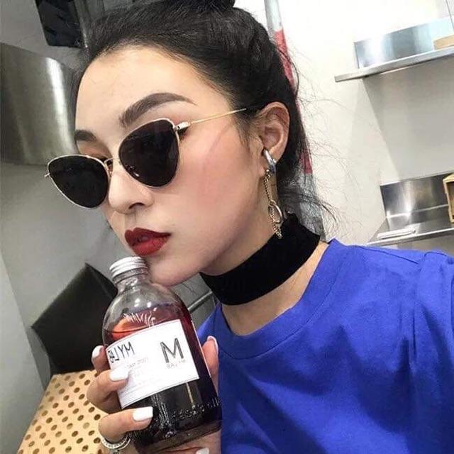 Kính râm thời trang mắt mèo size lớn nhiều màu hot hit