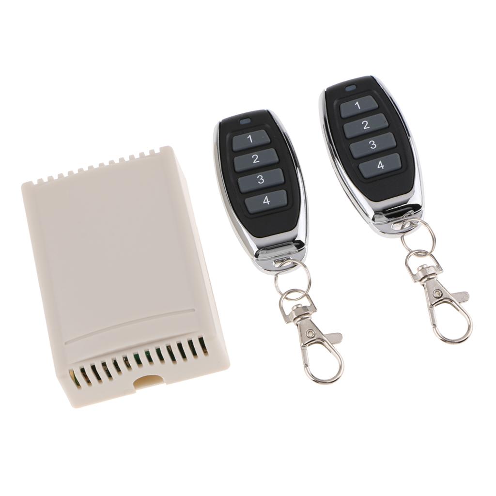 Bộ Thu Phát Không Dây Điều Khiển Từ Xa RF 12 V DC 433 Mhz 4CH