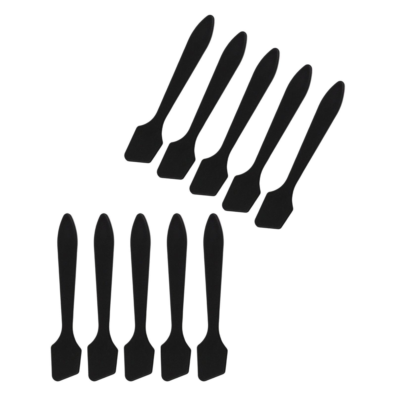 10 Pieces Silicone Spatula Multipurpose Reusable Cosmetics Food Scraper