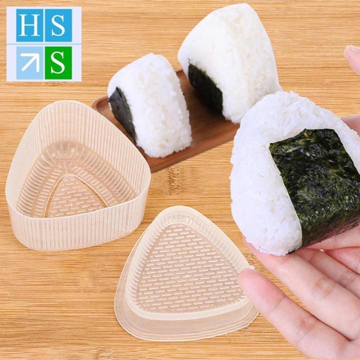 SET 07 Khuôn cơm BENTO ép tạo hình cơm nắm Sushi Origini mẫu đẹp nhựa nguyên sinh an toàn thực phẩm cho bé