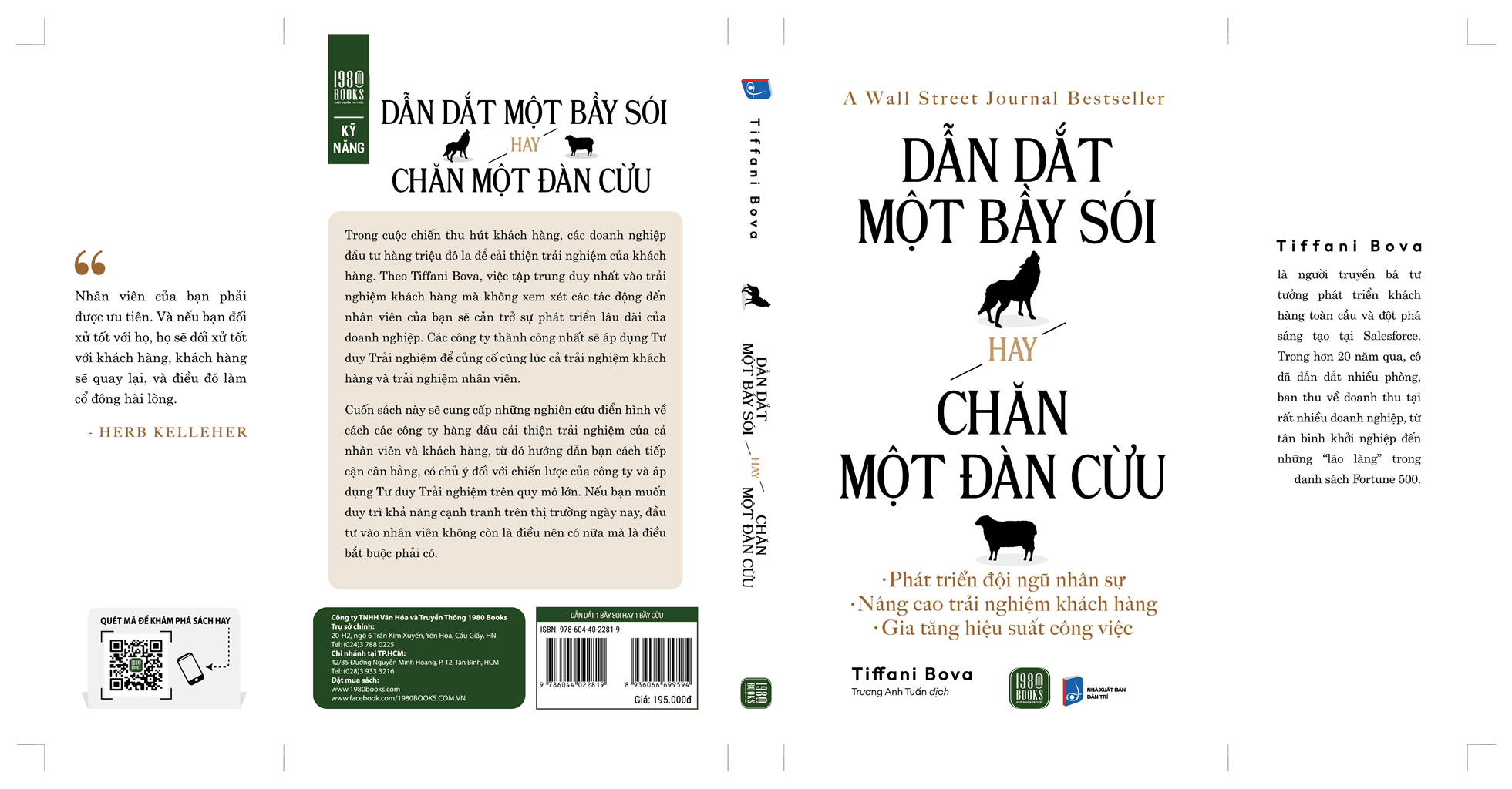 Combo Sách - Dẫn Dắt Một Bầy Sói Hay Chăn Một Đàn Cừu + Tâm Thức Tài Chính
