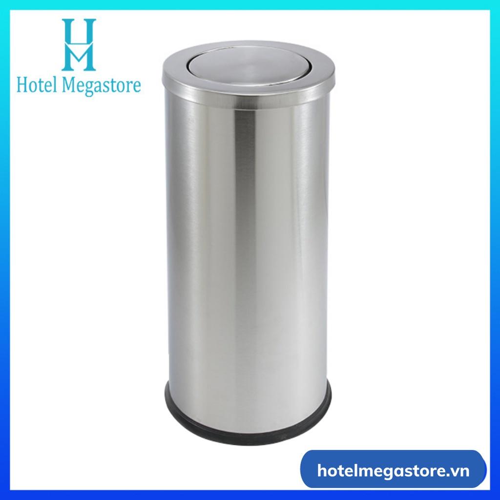 THÙNG RÁC INOX NẮP LẬT A35-0