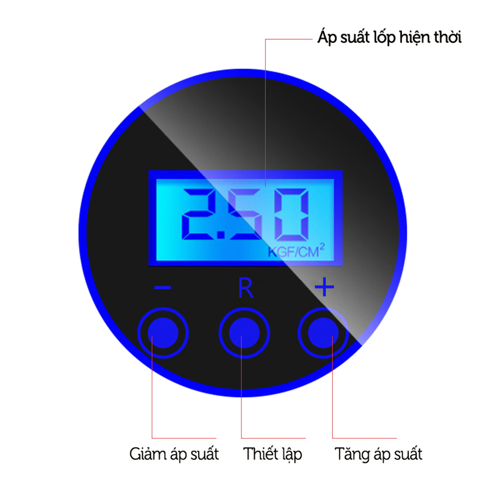 Máy Bơm Lốp Xe Ô Tô SIêu Tốc AC-980