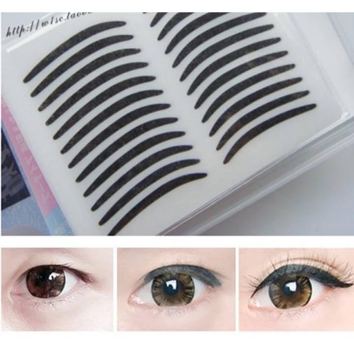 Dán Kích Mi + Eyeliner 3D Double Eyelid Eyeliner Stickers 120 miếng