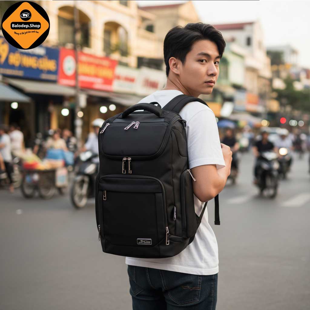 Balo Laptop Cao Cấp Xbags Prime X XB 2009 – Sang Trọng Đẳng Cấp Doanh Nhân, Đựng Laptop 15.6