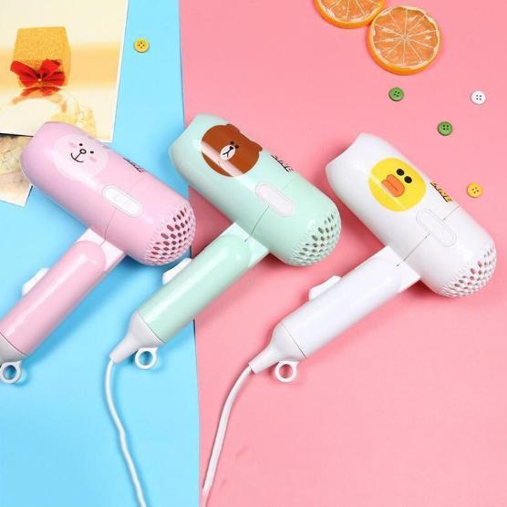 Máy sấy tóc hình thú mini gấp gọn-dùng đi du lịch tiện lợi