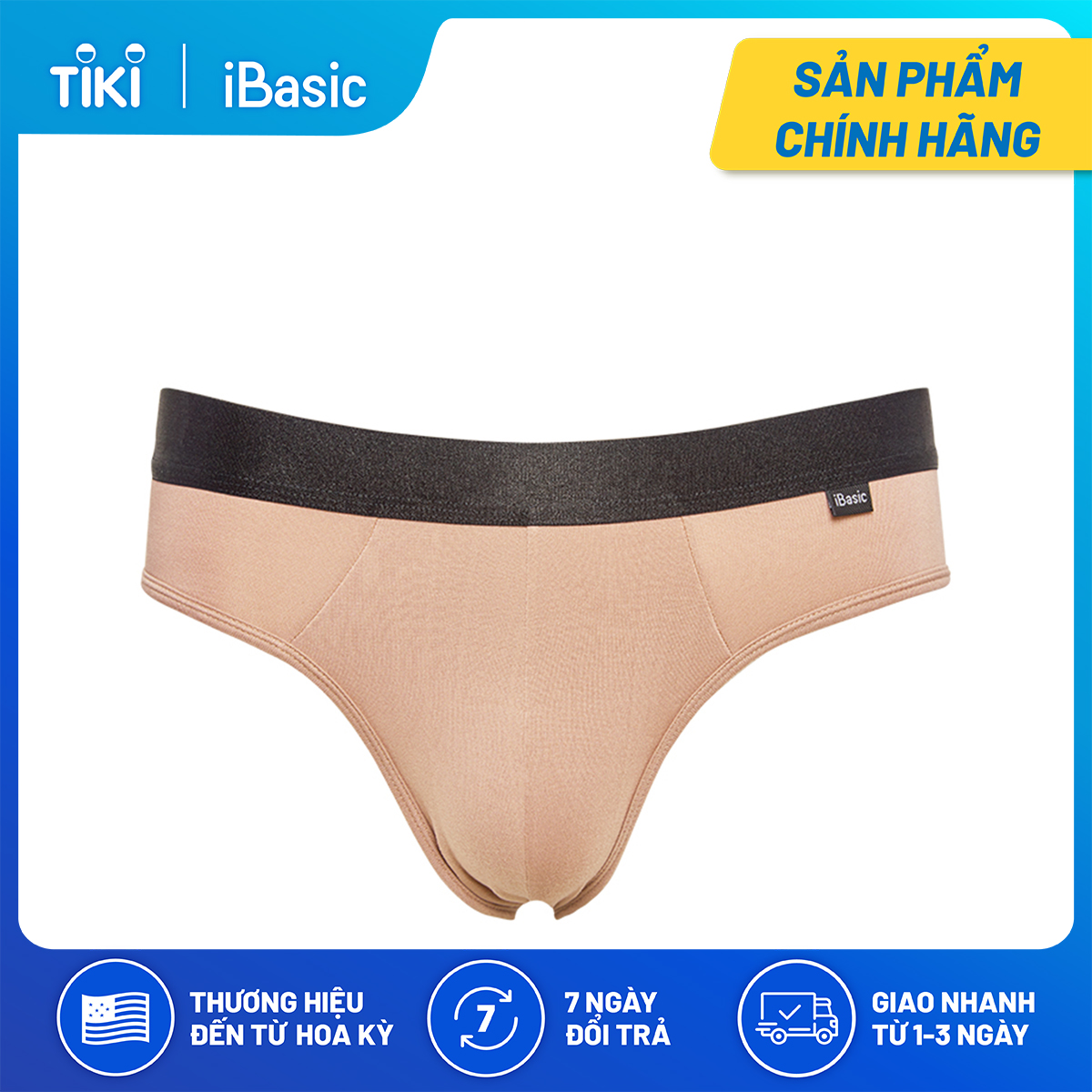 Quần lót nam thun brief Espresso iBasic PANM102