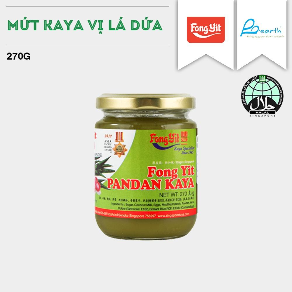 MỨT KAYA VỊ LÁ DỨA THƯƠNG HIỆU FONG YIT 270G